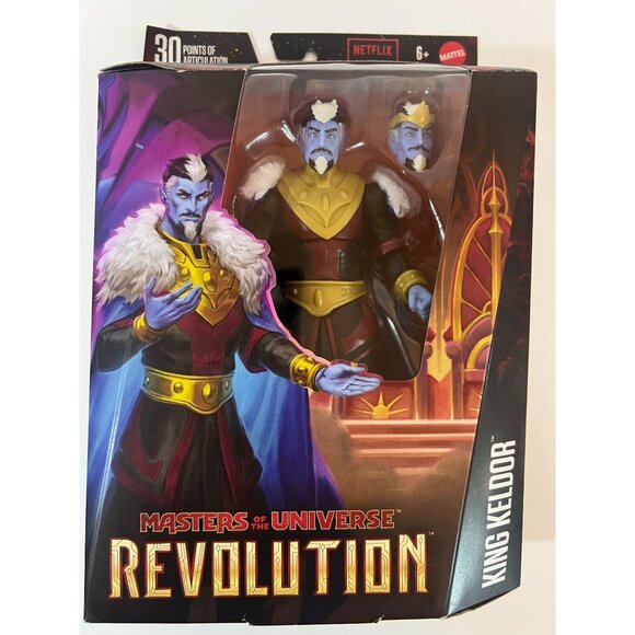 Masters Of The Universe Masterverse Revolution King Keldor Action Figure 6+ year - Picture 1 of 3